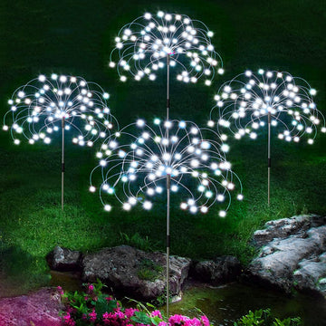 Solar Fireworks Lights